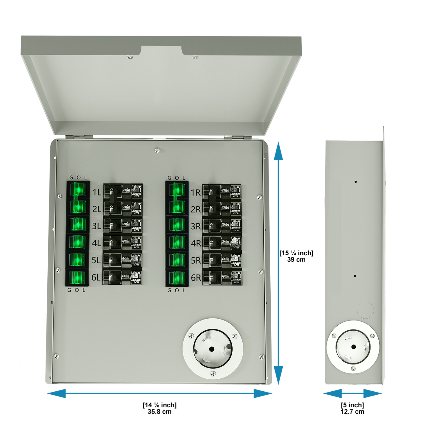Nature's Generator 12-Circuit 120/240V 50A Transfer Switch