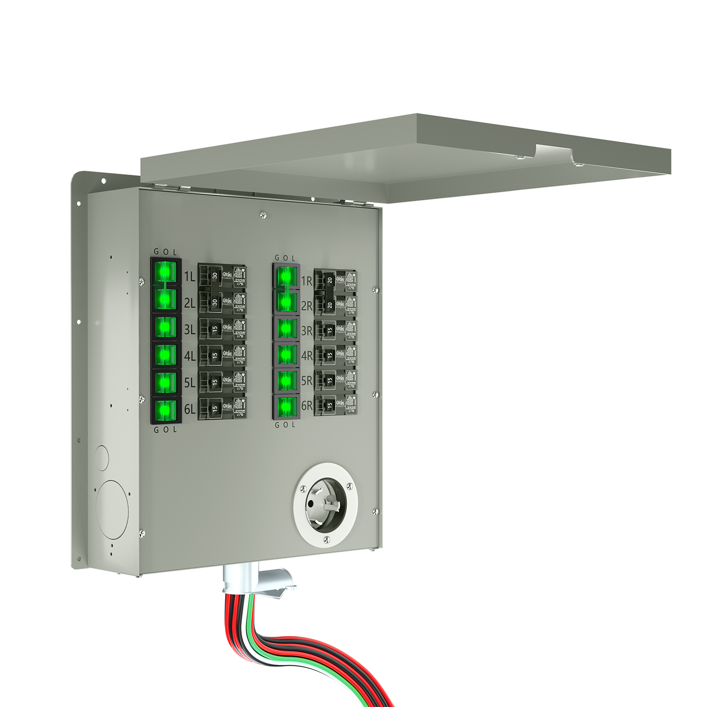 Nature's Generator 12-Circuit 120/240V 50A Transfer Switch