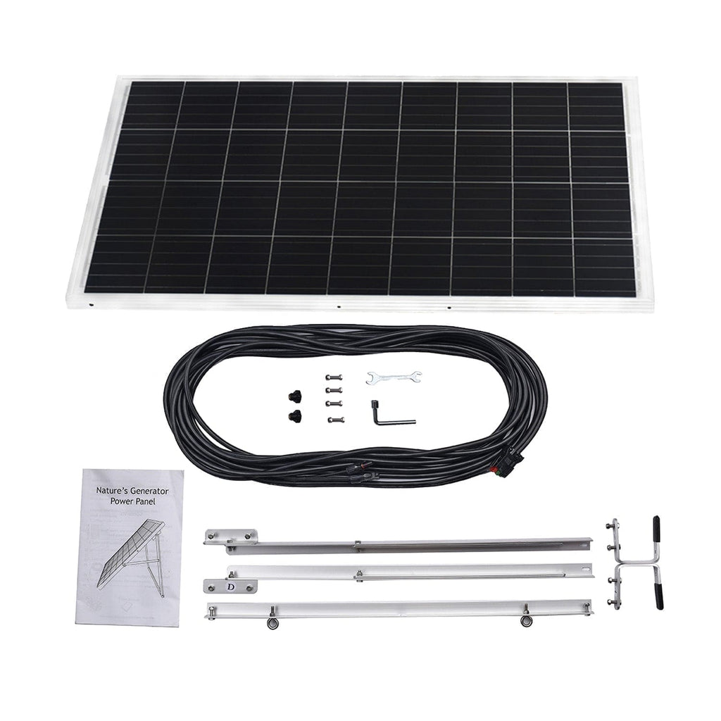 Nature's Generator Lithium 3600 Solar Generator & Transfer Switch