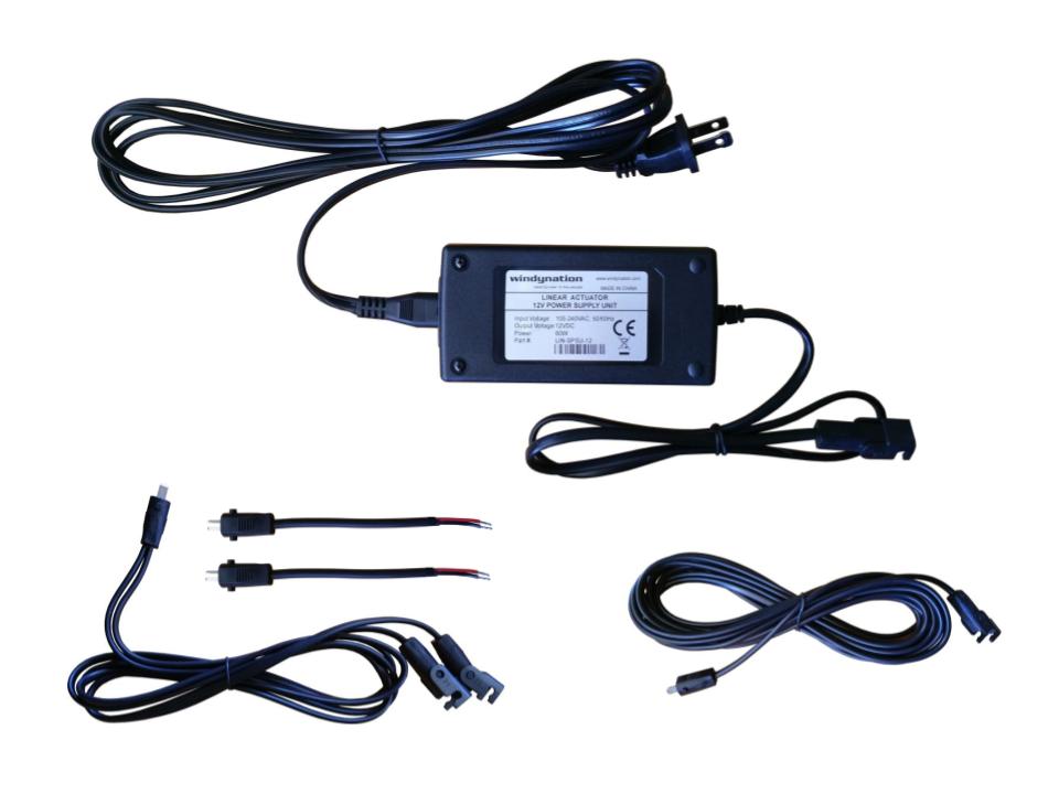 WindyNation Linear Actuator or DC Motor Power Supply + DPDT Wireless