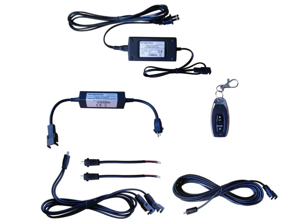 WindyNation Linear Actuator or DC Motor Power Supply + DPDT Wireless