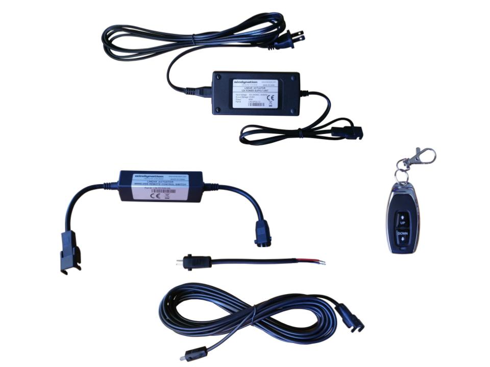 WindyNation Linear Actuator or DC Motor Power Supply + DPDT Wireless