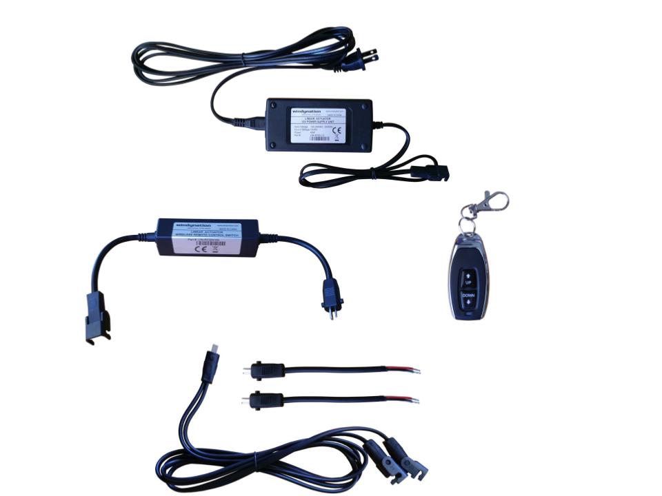 WindyNation Linear Actuator or DC Motor Power Supply + DPDT Wireless