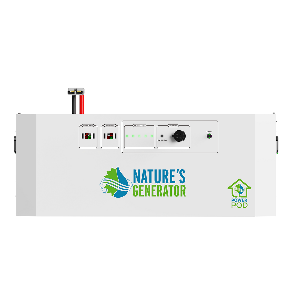 Nature's Generator Powerhouse Gen 2 Solar & Wind Generator