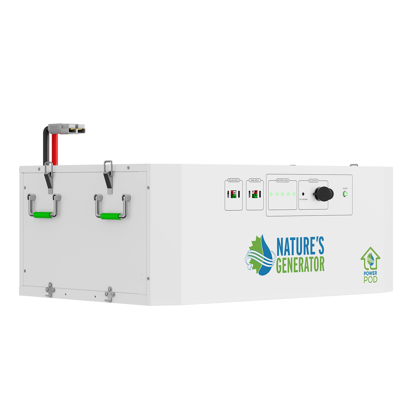 Nature's Generator Powerhouse Gen 2 Solar Generator & Transfer Switch