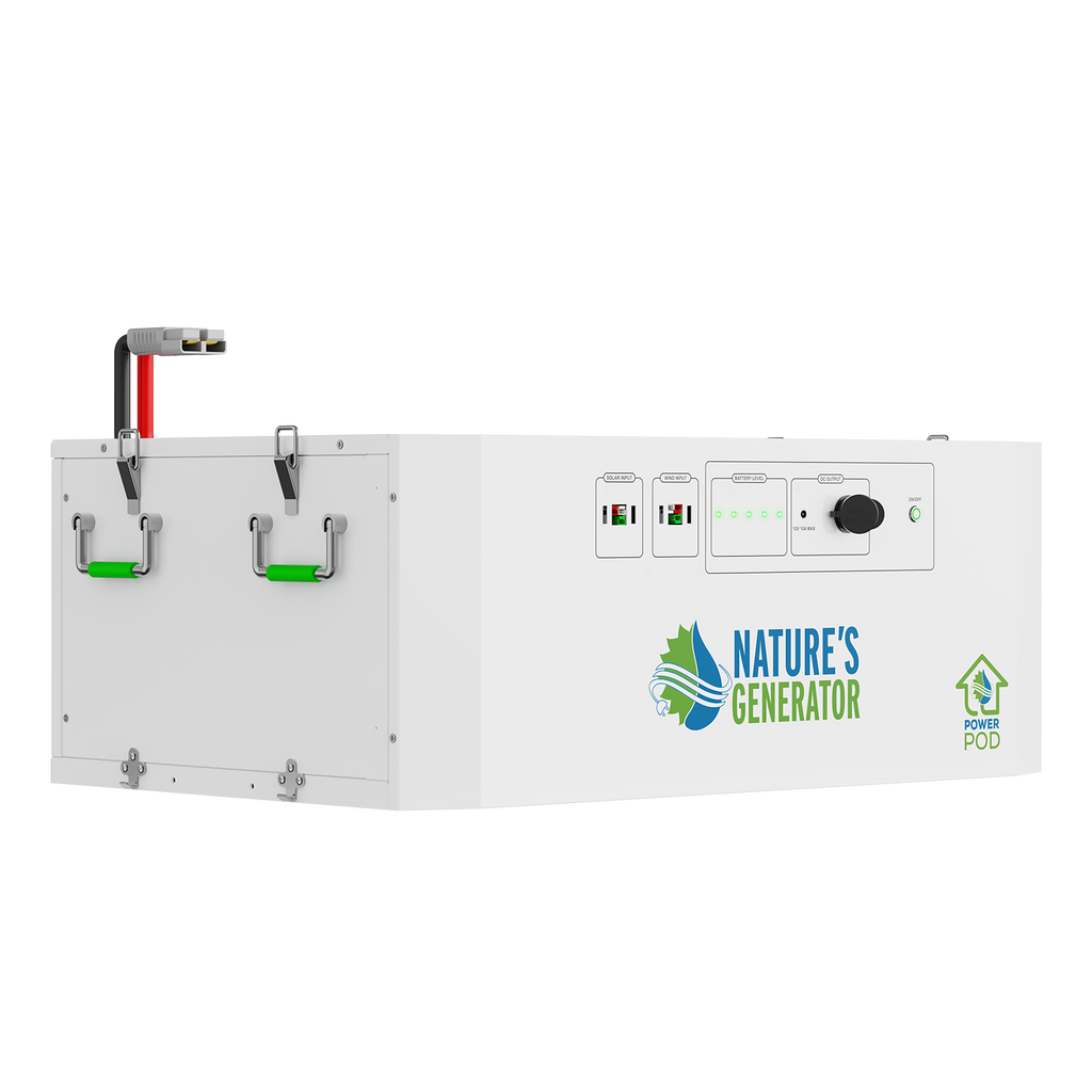 Nature's Generator Powerhouse Gen 2 Solar & Wind Generator