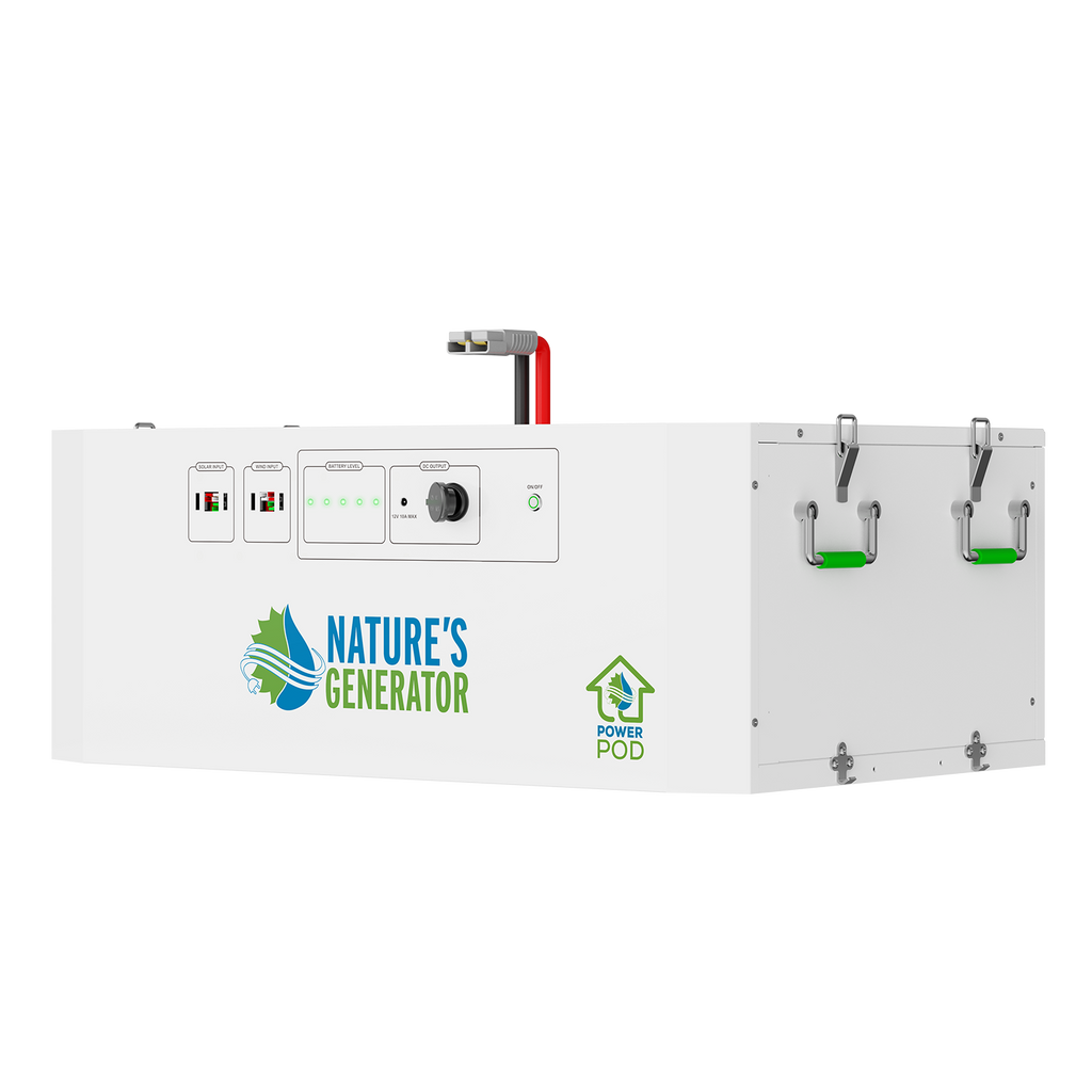 Nature's Generator Powerhouse Gen 2 Solar Generator & Transfer Switch