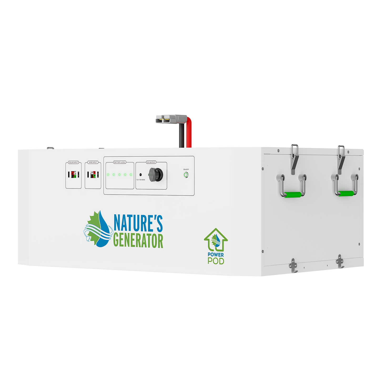 Nature's Generator Powerhouse Gen 2 Solar Generator & Transfer Switch
