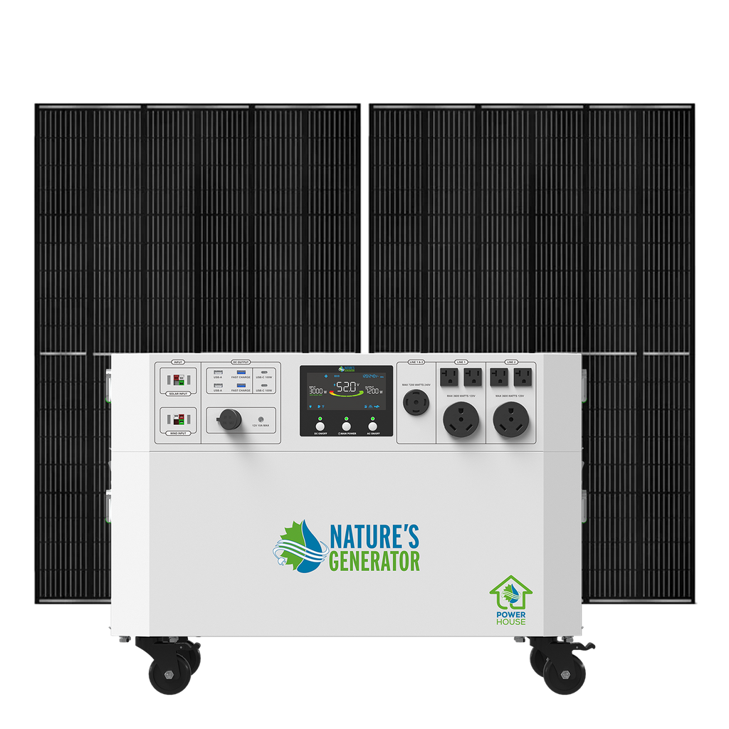 Nature's Generator Powerhouse Gen 2 Whole Home Solar Generator