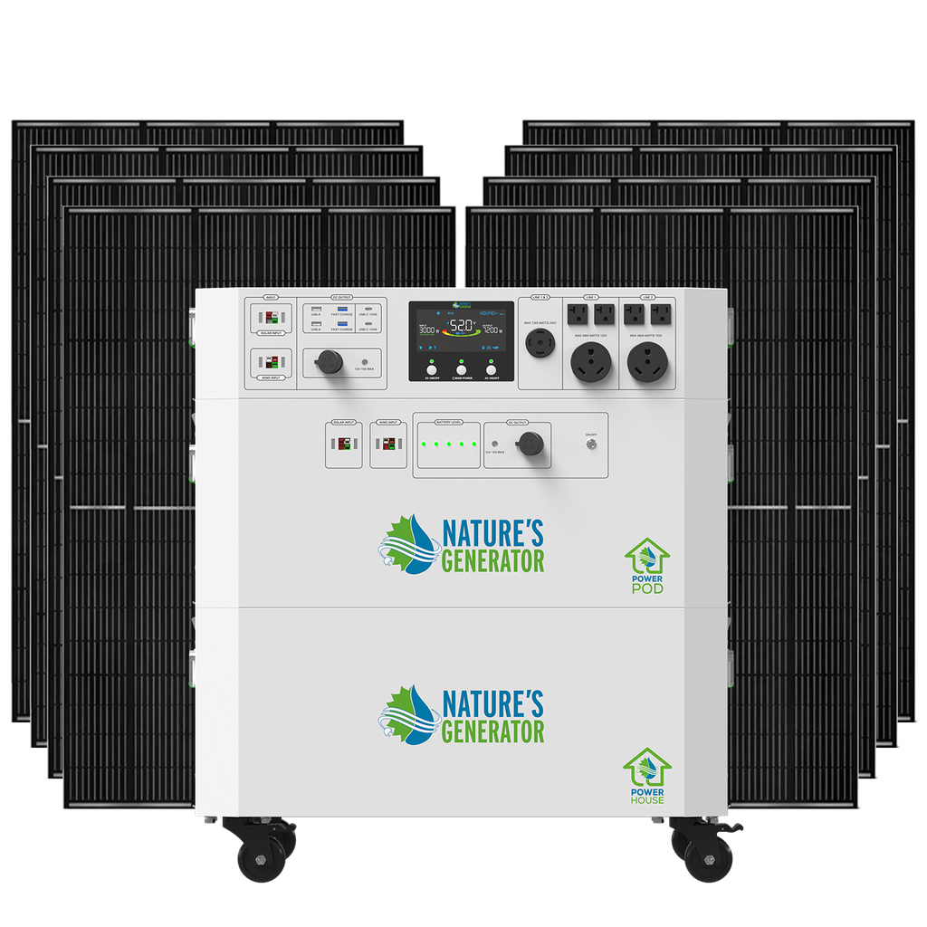 Nature's Generator Powerhouse Gen 2 Whole Home Solar Generator