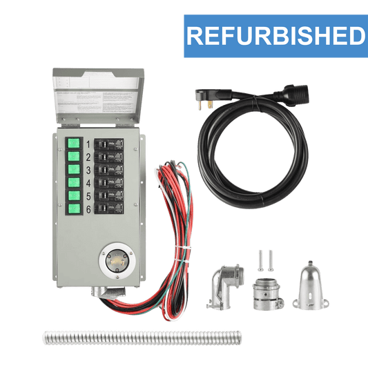 Nature's Generator Refurbished - 120V 30A 6-Circuit Transfer Switch