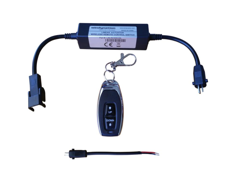 WindyNation Linear Actuator or DC Motor Power Supply + DPDT Wireless