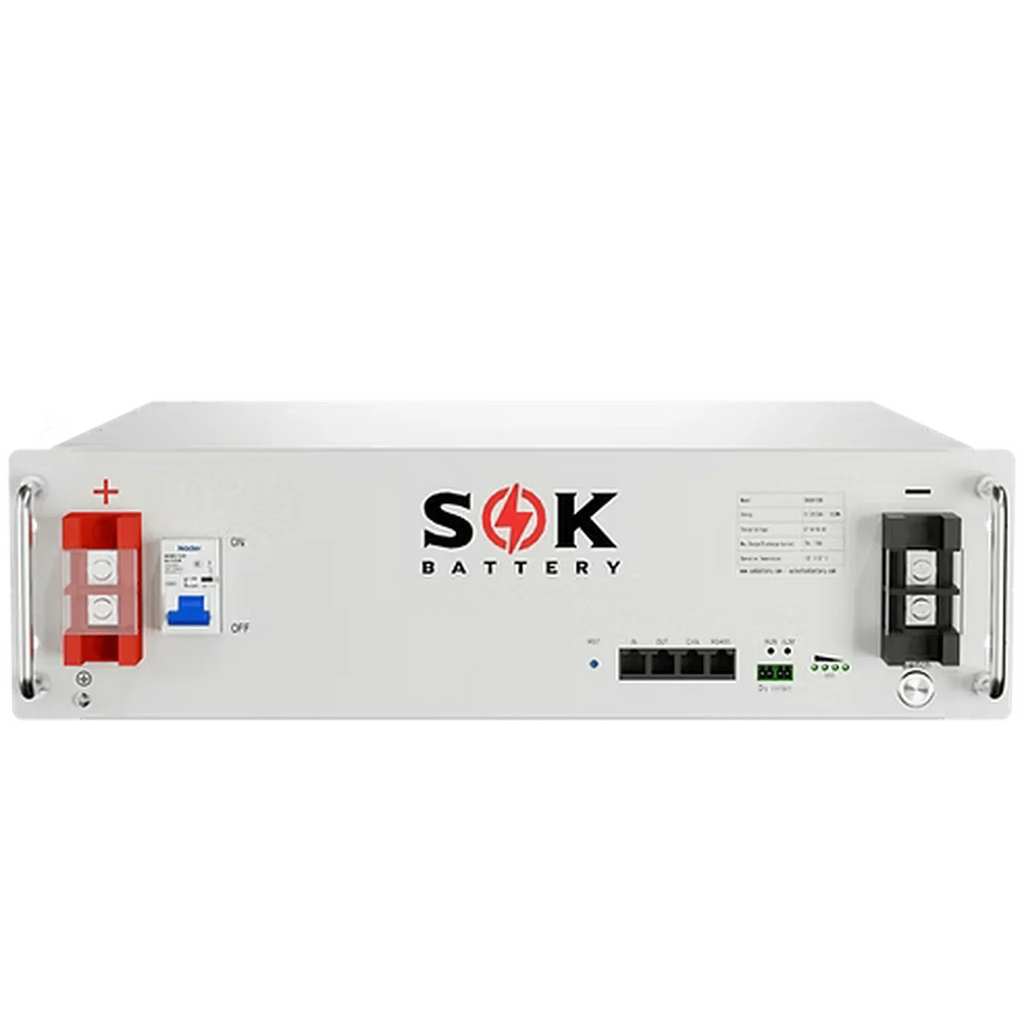 SOK Battery | SK48V100N 48V100Ah Server Rack LiFePO4 Battery