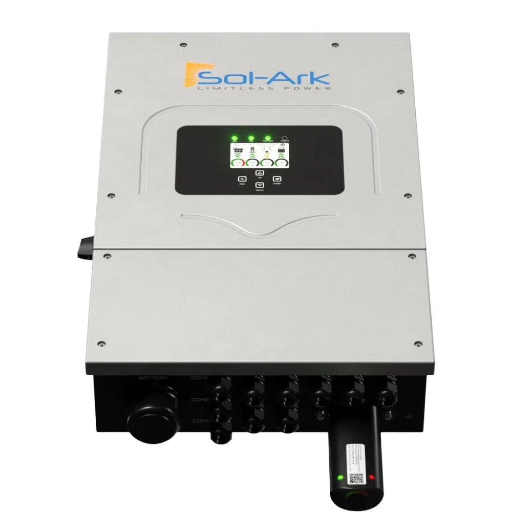 Sol-Ark 8K 120/240/208V 48V [All-In-One] Hybrid Solar Inverter | 10 Year Warranty