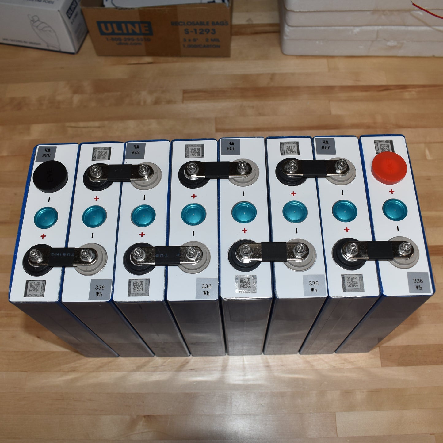EVE 3.2V 105Ah EVE LiFePO4 LFP battery cells - 336Wh, 10+ year life