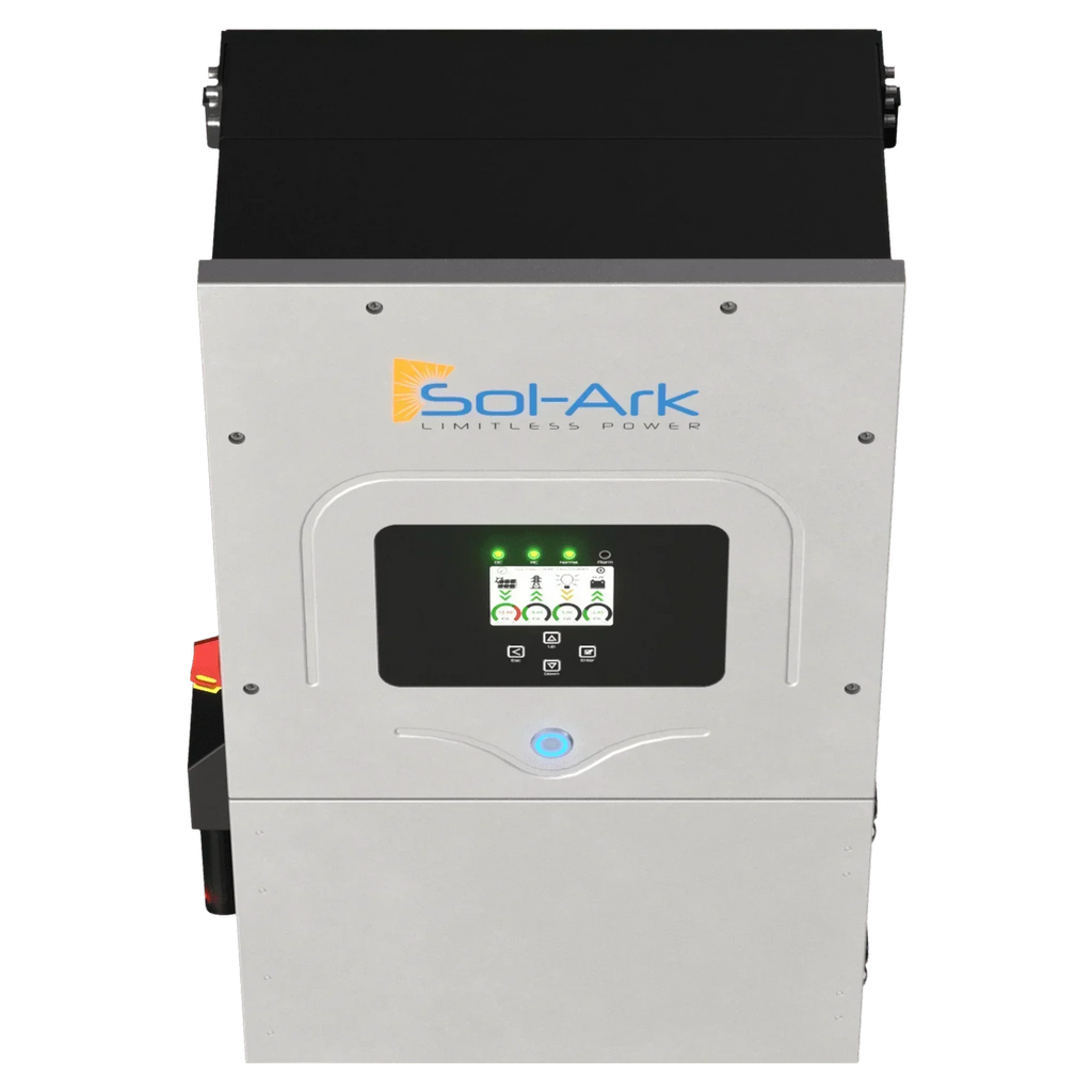 Sol-Ark 12K EMP Hardened | All-In-One Pre-Wired Hybrid Solar Inverter | 120/240/208V 48V  | 10-Year Warranty