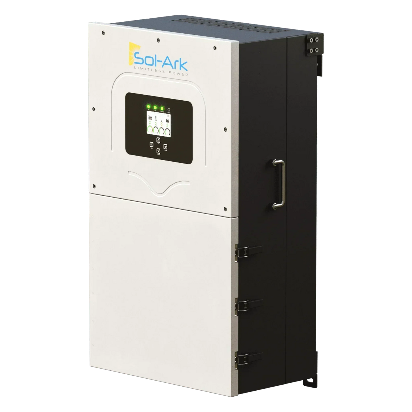 Sol-Ark 15K All-In-One Hybrid Solar Inverter | 120/240/208V 48V Pre-Wired | 10-Year Warranty