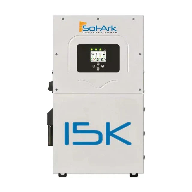 Sol-Ark 15kW Hybrid Inverter - All-In-One Solar Inverter - 19500W PV