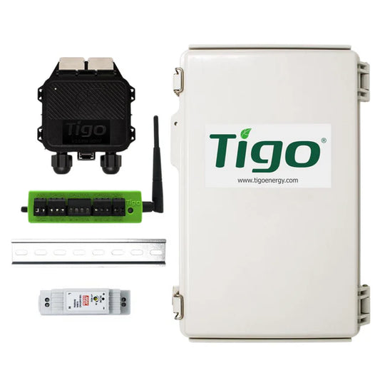 Tigo Cloud Connect Advanced - Data Logger Kit: TAP, Din Rail PS
