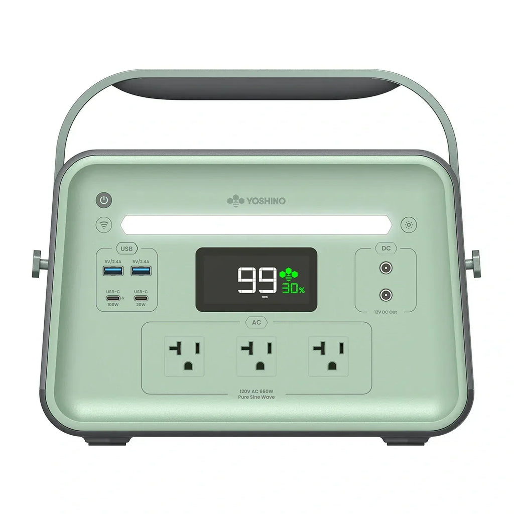 Yoshino B660 Solid-State Portable Power Station - 660W | 602Wh