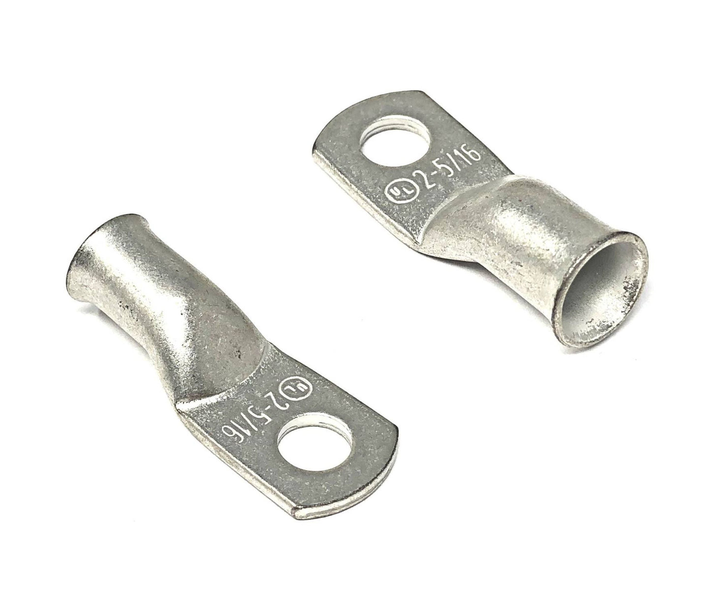 WindyNation 2 Gauge (AWG) Copper Cable Lug Ring Terminals