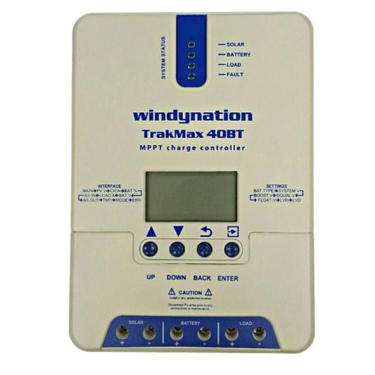 WindyNation TrakMax MPPT 40A Charge Controller