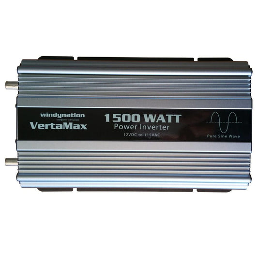 WindyNation VertaMax 1500 Watt 12 Volt Pure Sine Wave Power Inverter