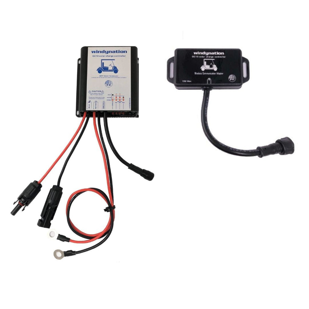 WindyNation GC10 10-Amp MPPT Golf Cart Charge Controller
