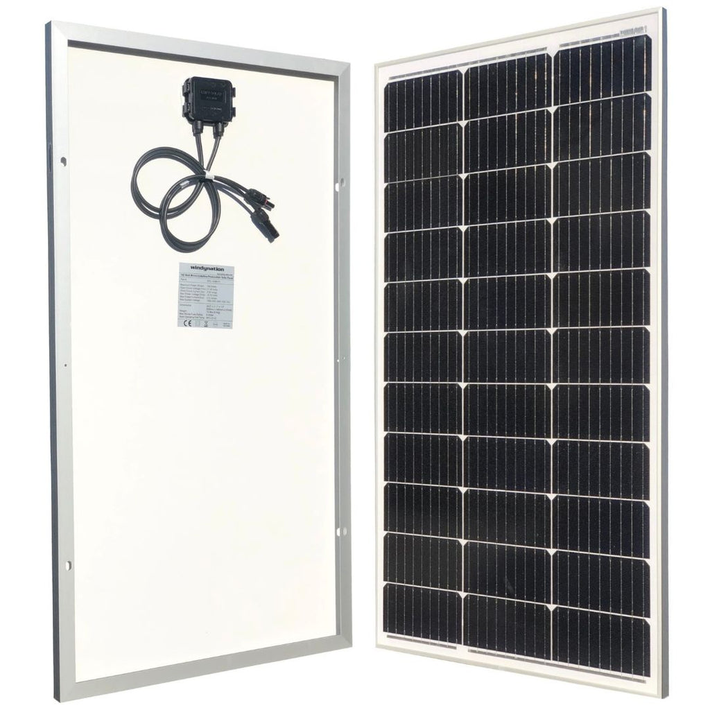 WindyNation 100 Watt 12-Volt Mono Solar Panel