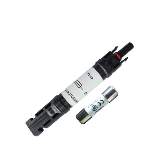 WindyNation Solar PV Connector In-Line Fuse Holder w/ Fuse