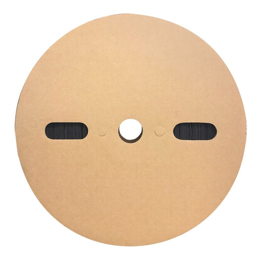 WindyNation 100 Feet 2:1 Black Heat Shrink Tubing: 1/8", 3/16", 1/4"