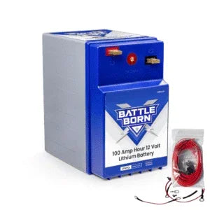 Battle Born 100Ah 12V LiFePO4 Heated Battery Kit