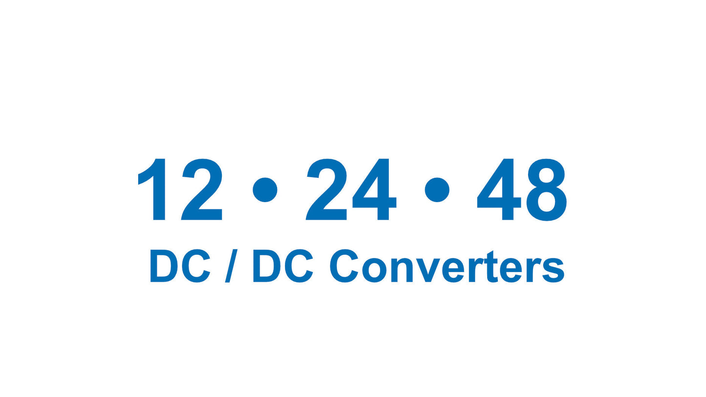 Full Battery DC-DC Transformers: step up/down converters for 12V, 24V