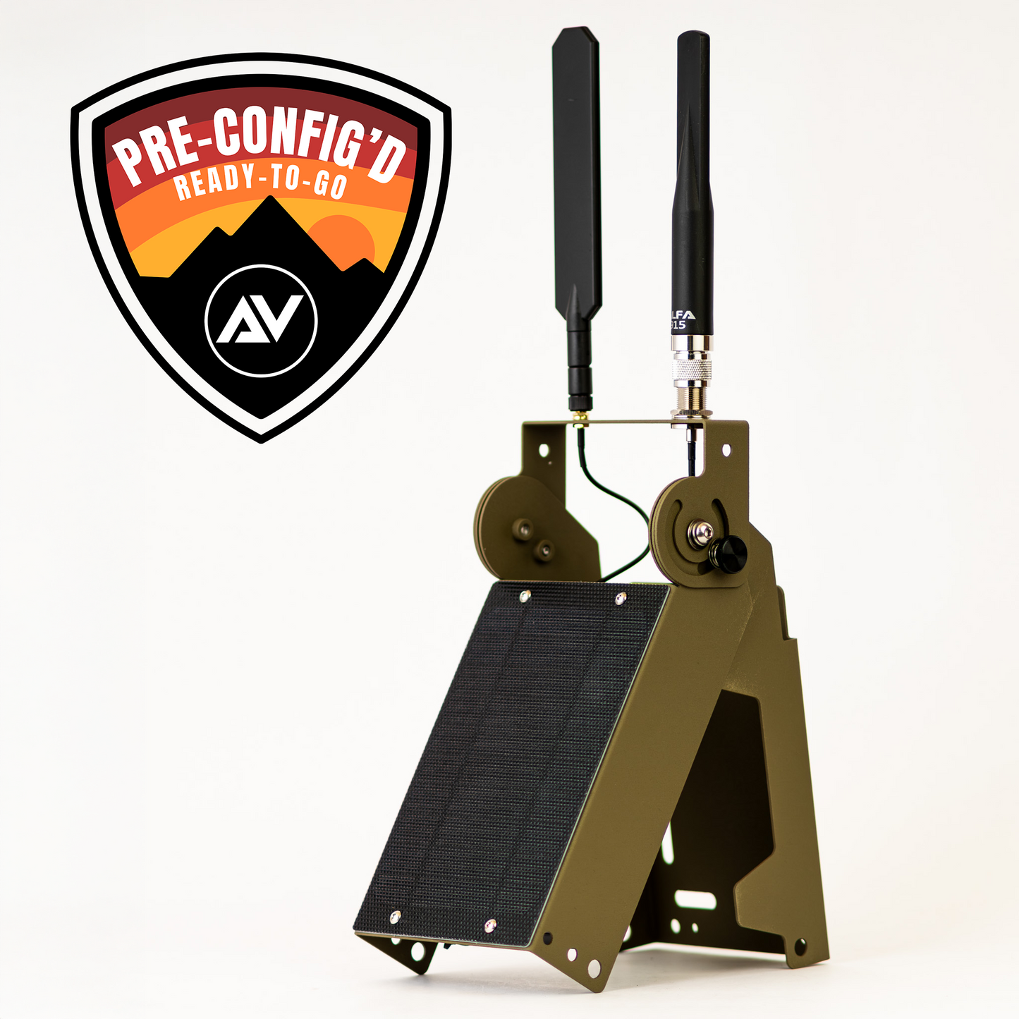 Atlavox Beacon Solar Meshtastic Node – Preconfigured product image 1