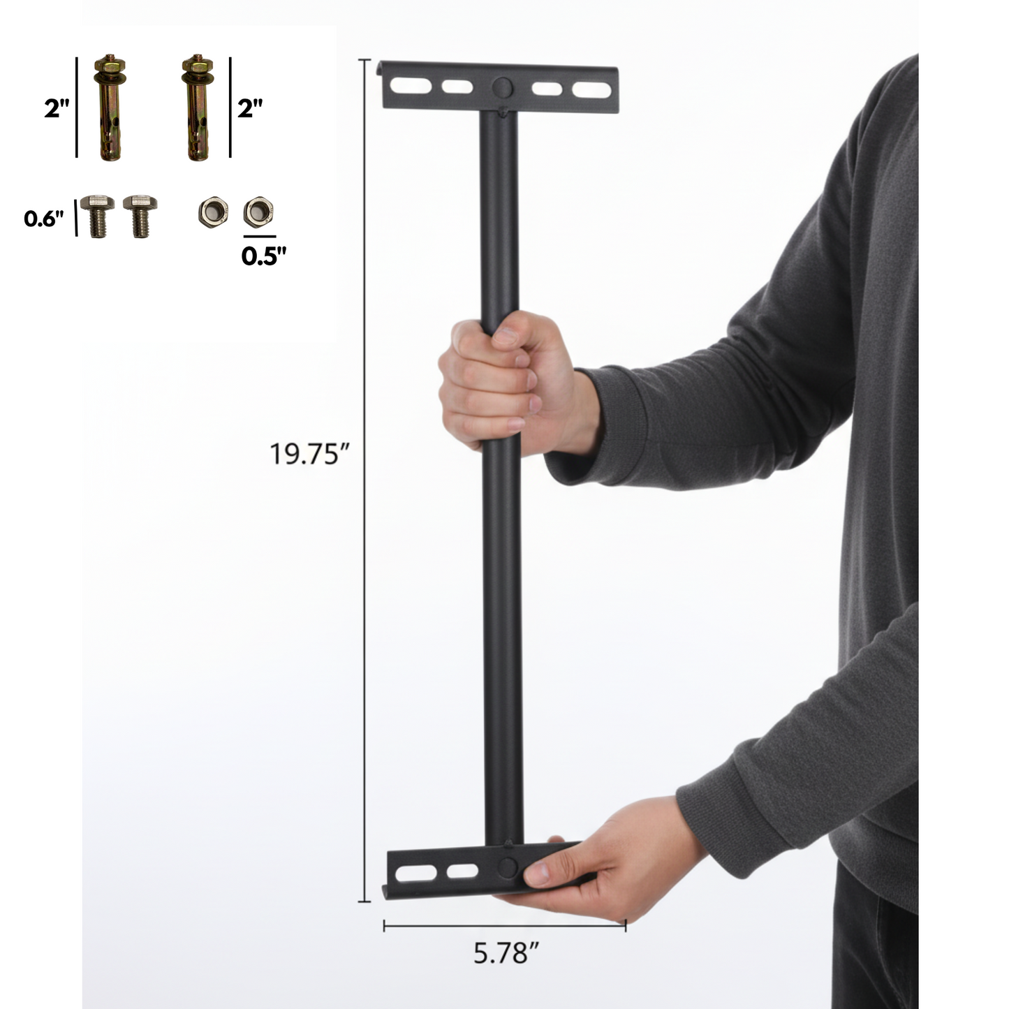 Brighticonic Floodlight Extension Arm Floodlight Metal Bracket product image 2