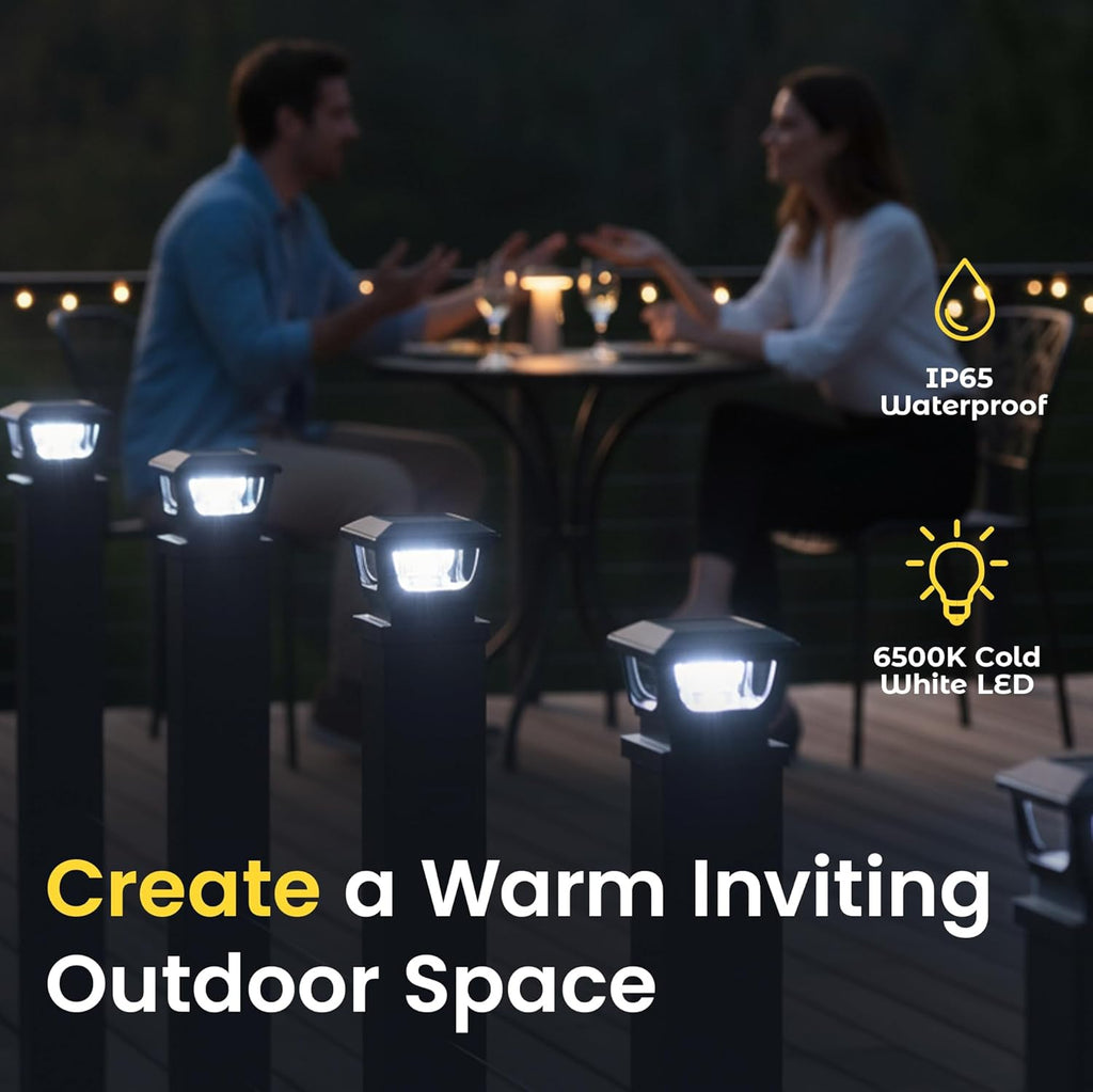 Brighticonic Solar Post Cap Lights BICSGL-12 product image 2