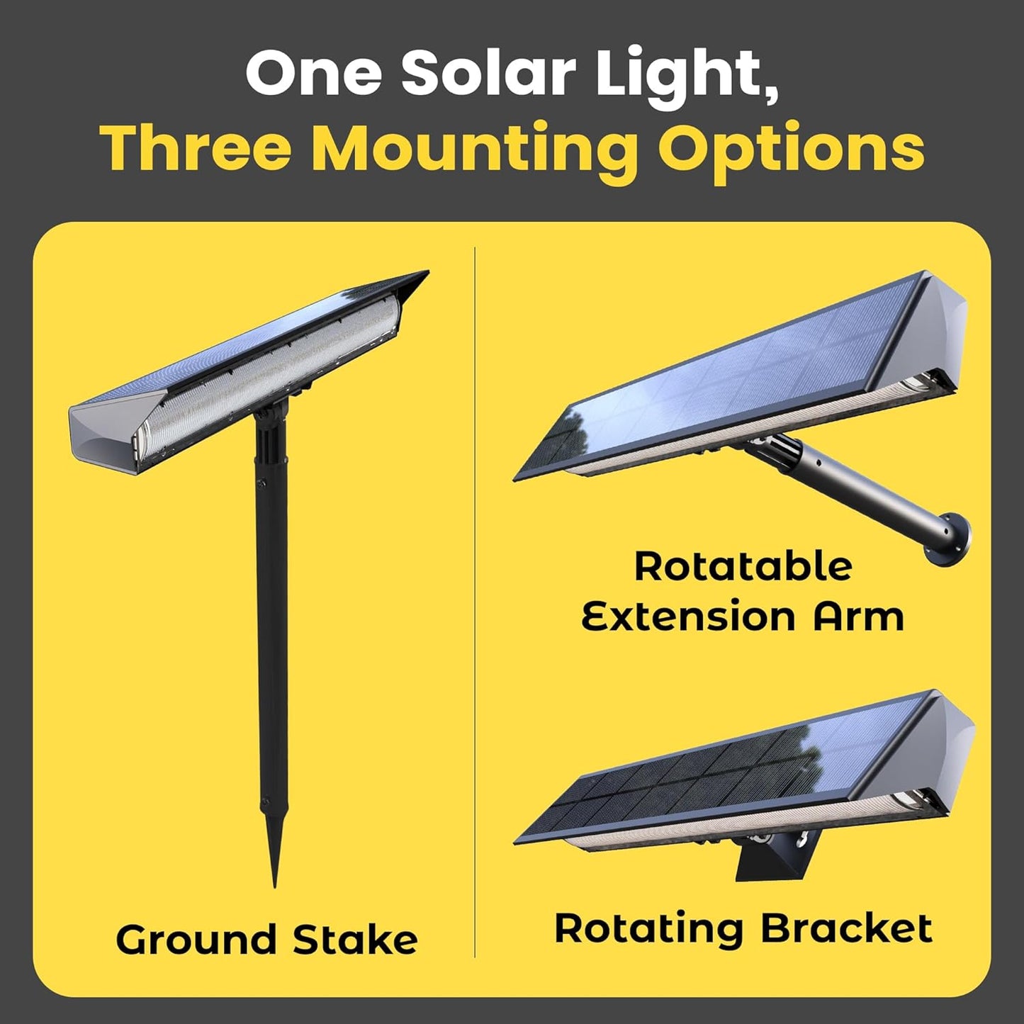Brighticonic Solar Sign Light Flood Lights 13" BICSSL-02 product image 2