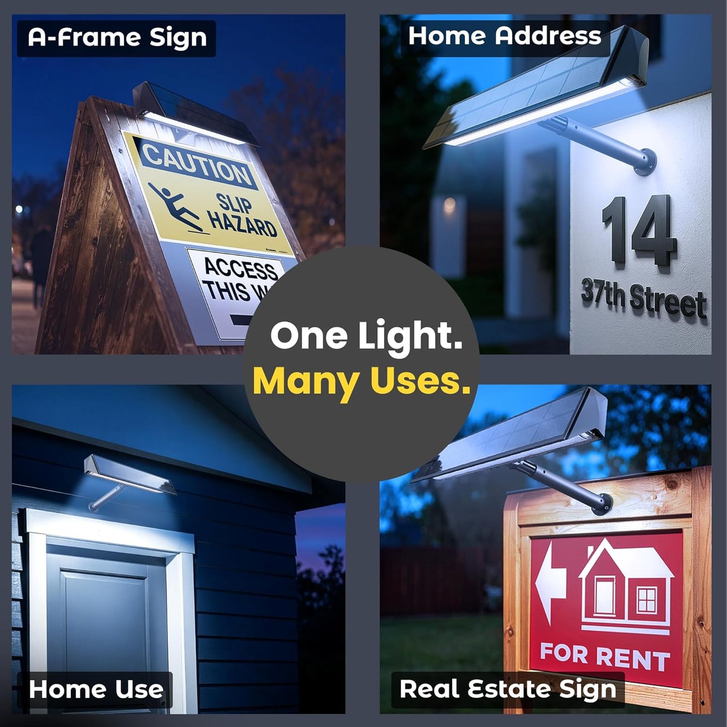 Brighticonic Solar Sign Light Flood Lights 13" BICSSL-02 product image 4