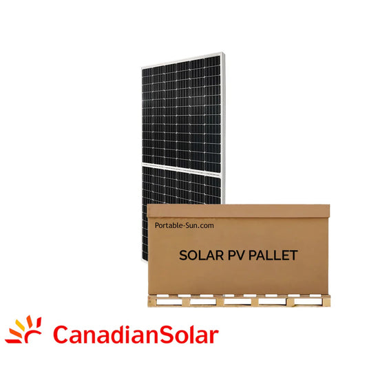 Canadian Solar 15.6kW Pallet - 600W N-Type TOPCon Bifacial Solar Panel product image 1