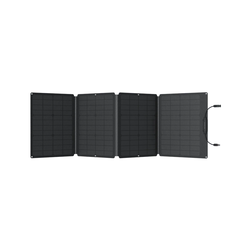 EcoFlow 110W Portable Solar Panel | Lightweight, Durable, & Waterproof Solar Panel with 23% Conversion Rate