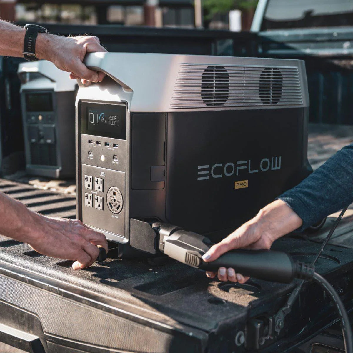 EcoFlow EV X-Stream Adapter (DELTA Pro) - Fast & Efficient EV Charging | High-Power Compatibility