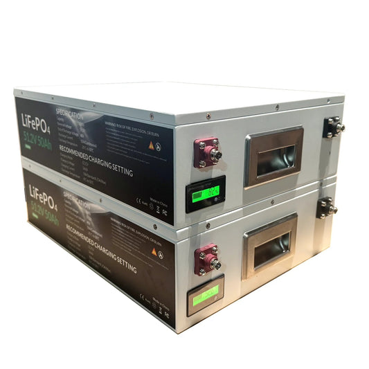 Full Battery Stackable LFP Battery (14"x13"x5" 50 Lbs) product image 1