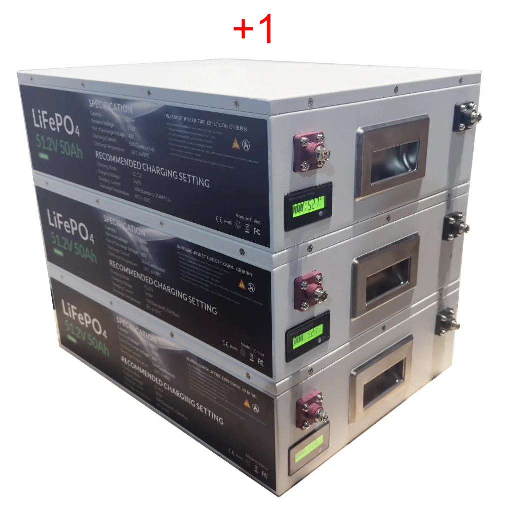 Full Battery Stackable LFP Battery (14"x13"x5" 50 Lbs) product image 6