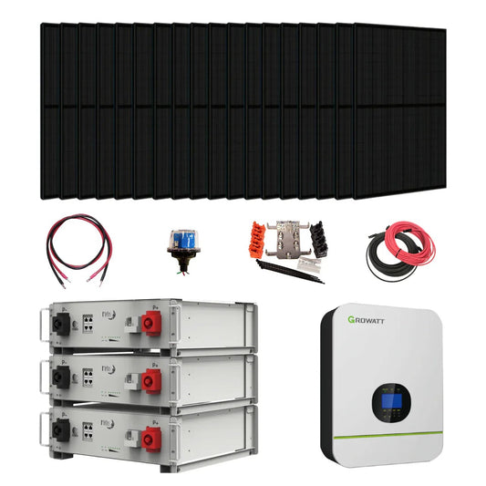 Growatt Complete Growatt + Midnite Power Off-Grid Solar Kit - 3000W product image 1