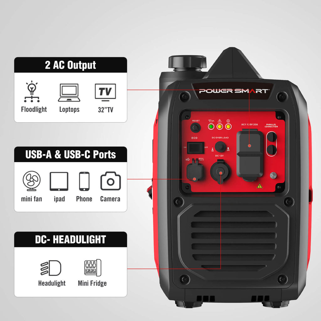 PowerSmart 2500W Inverter Generator HB5020