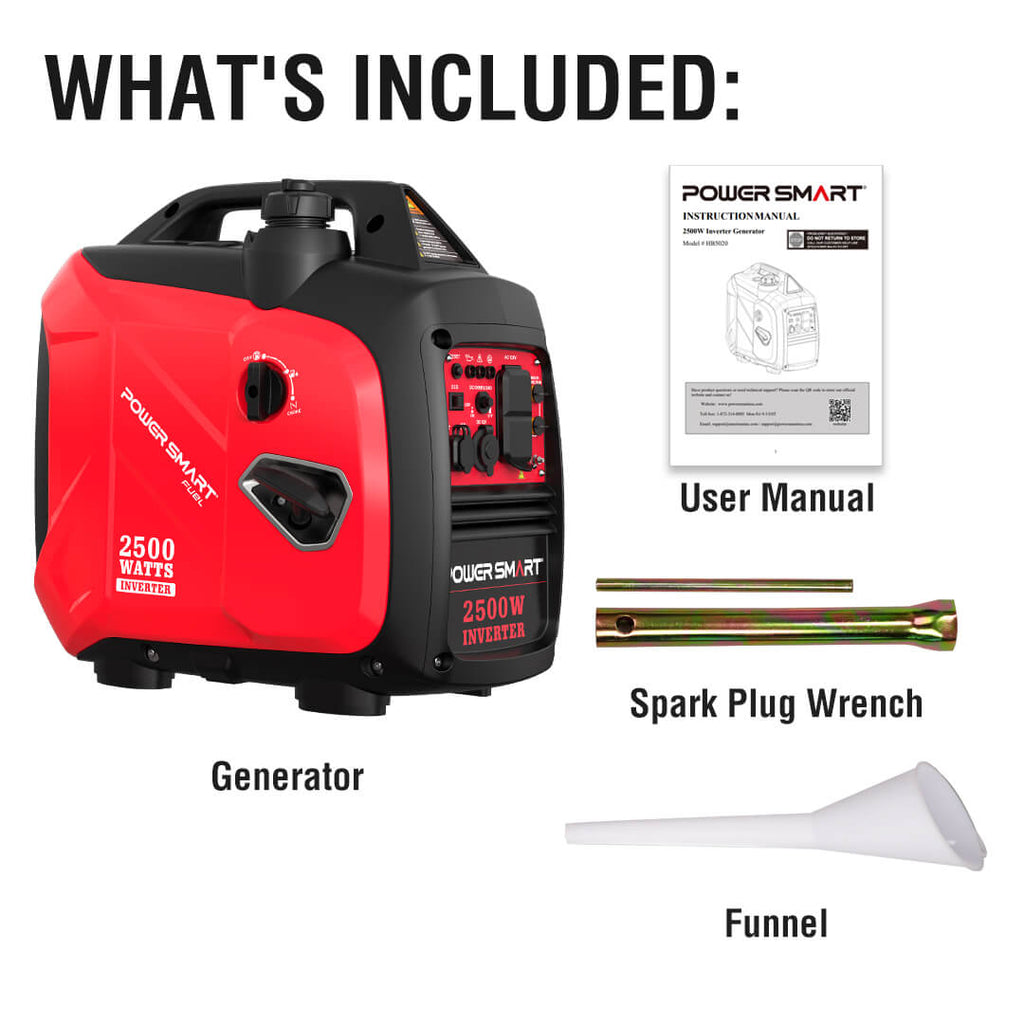PowerSmart 2500W Inverter Generator HB5020 product image 10