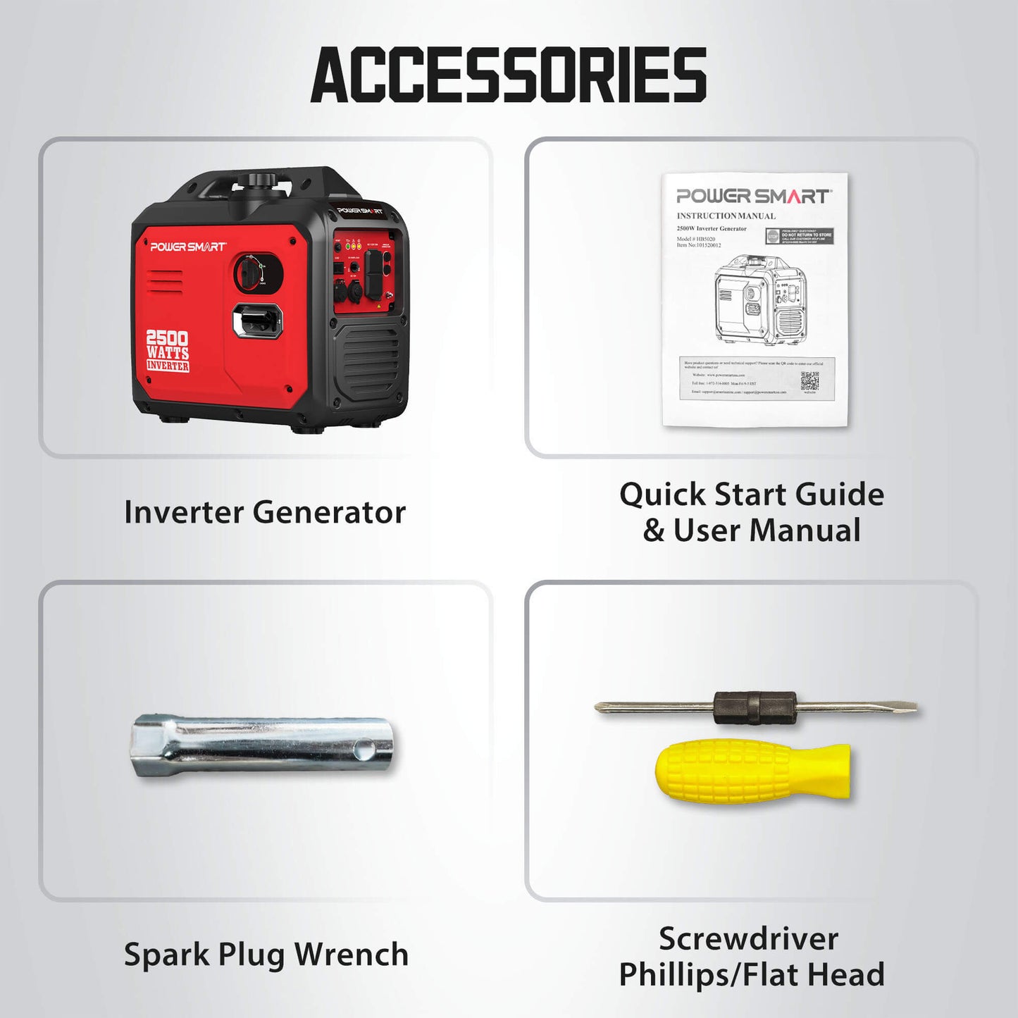 PowerSmart 2500W Inverter Generator HB5020