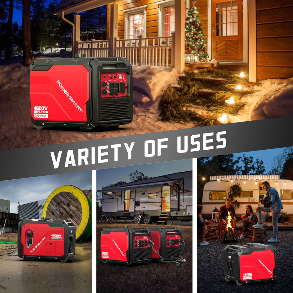 PowerSmart 5000W Inverter Generator w/ CO Alert DH5050E