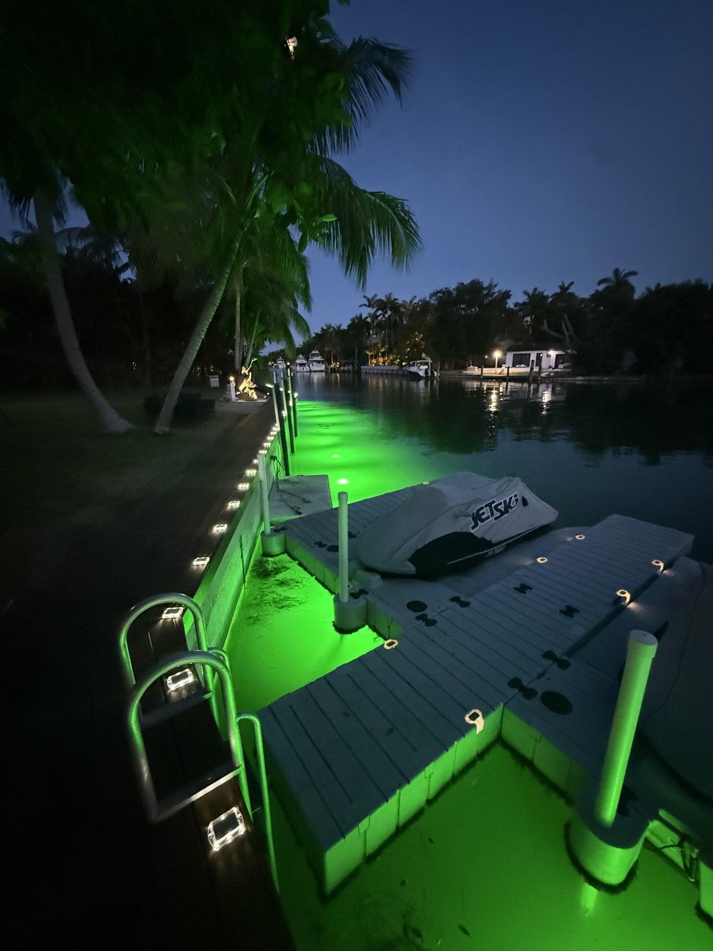 HydroGlow Sea Floor Dock Light-Green-SF100G product image 9
