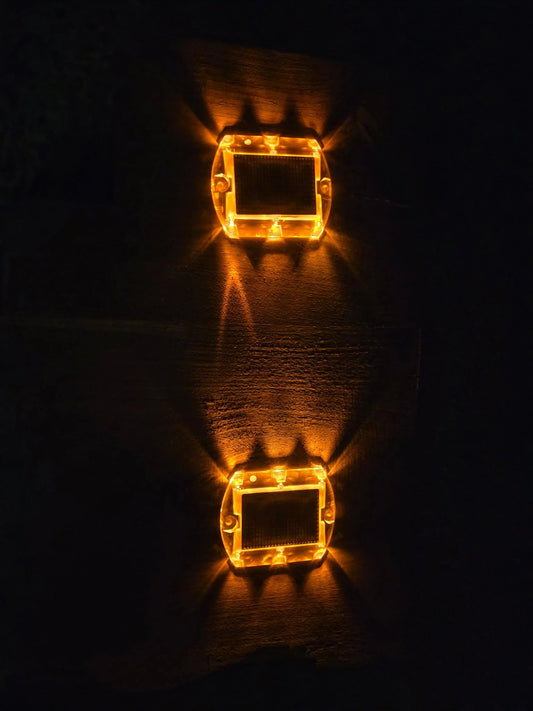 HydroGlow Solar Pathway Amber Light- S1A product image 1